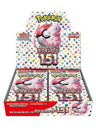 Pokemon Japanese 151 SV2A Booster Box Sealed